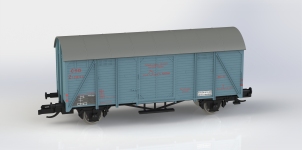 Igra Model 96600014 - TT - Gedeckte Güterwagen Orion, ČSD, Ep. III